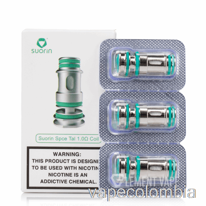 Bobinas De Repuesto Vape Recargables Suorin Spce Bobinas De Malla De 1.0ohm